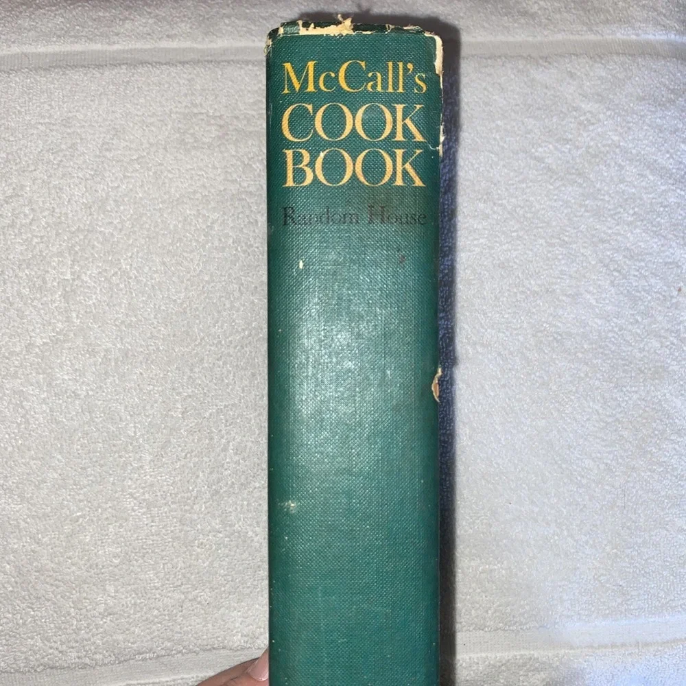 McCall's Cook Book HC 1963 1st‎ Edition 1st Print Turquoise Hardcover McCalls